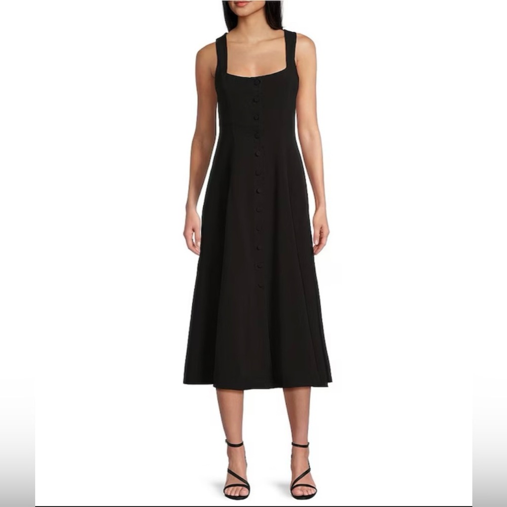 NWT Rumored Mayfair Midi Button Front Midi  size 2